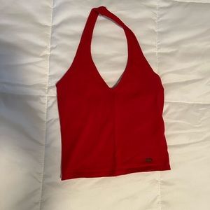 Halter crop top